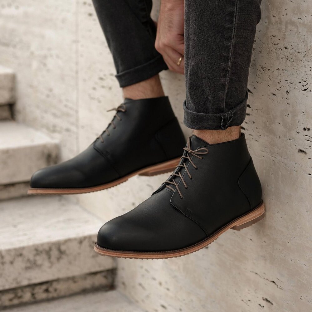 Nisolo | Everyday Chukka Boot | black | men's 11